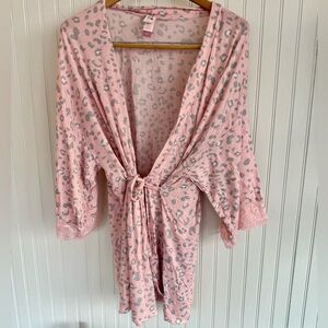 Secret Treasures Pink Maternity Robe Size Large